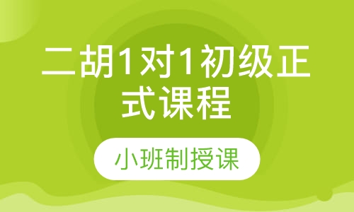 二胡1对1初级正式课程