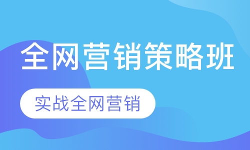 全网营销策略班