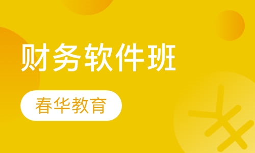 财务软件班