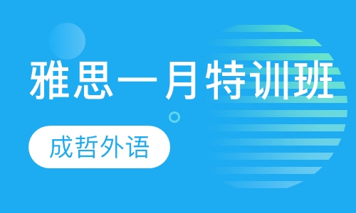 雅思一月特训班