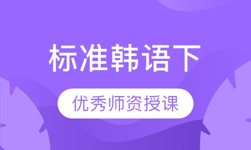 标准韩语下