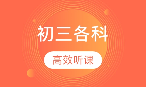 初三各科一对一辅导