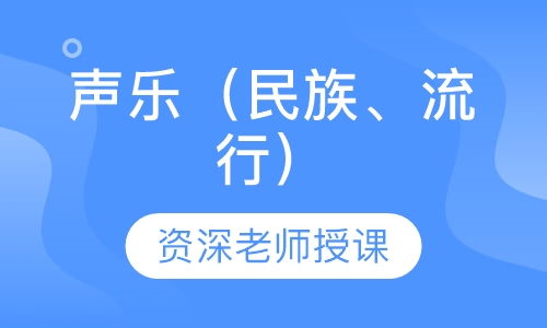 声乐（民族、流行）