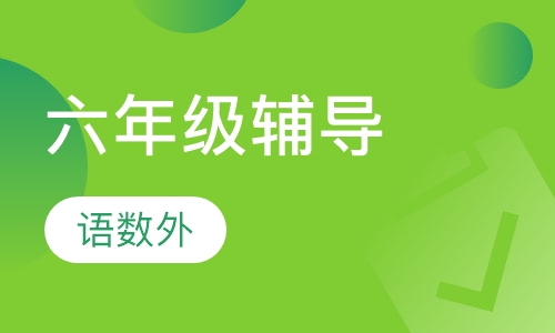 六年级语数外辅导