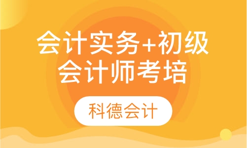 会计实务+初级会计师考培