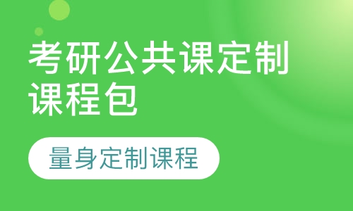 考研公共课定制课程包