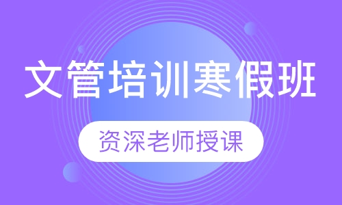文管培训寒假班