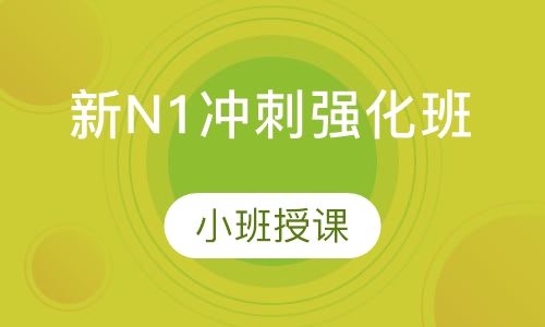 新N1冲刺强化班