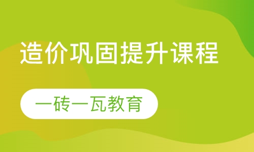 录播课+直播课造价巩固提升课程