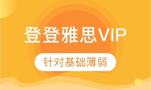 登登雅思VIP一对一精品套餐课程