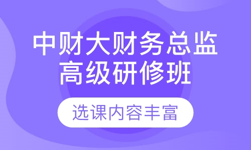 中央财经大学财务总监高级研修班