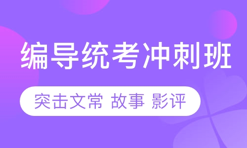 双师课编导统考冲刺班