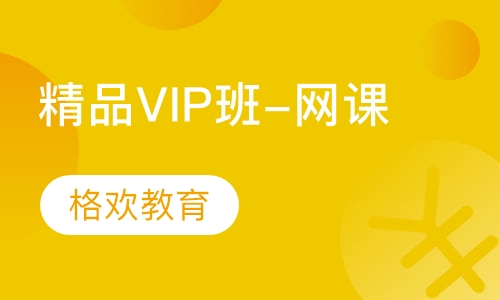 精品VIP班-网课