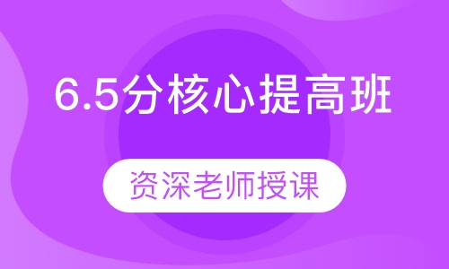6.5分核心提高班
