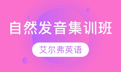 自然发音集训班（phonics)
