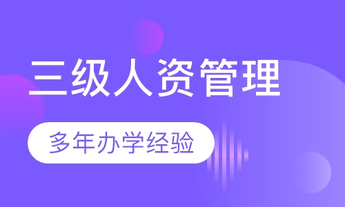 三级企业人力资源管理师