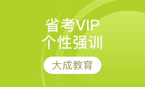 省考VIP个性强训面试