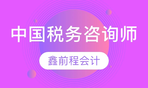 中国税务咨询师