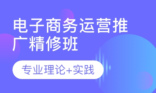 电子商务运营推广精修班