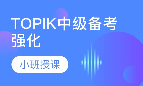 TOPIK中级备考强化