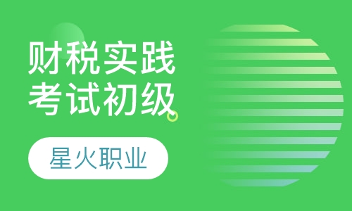 财税实践岗位能力考试中级培训