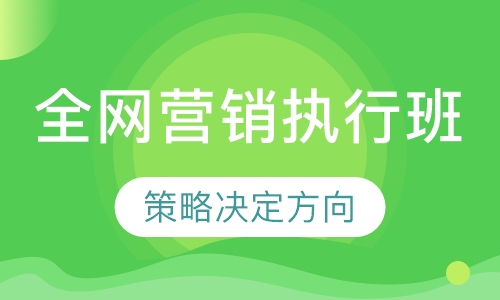 全网营销执行班