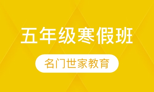 五年级寒假班