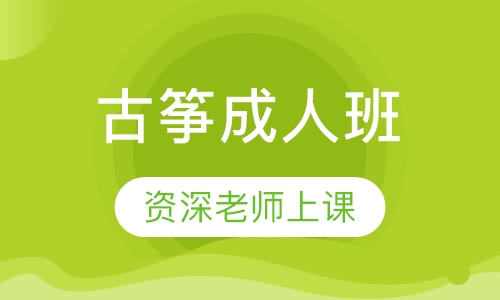 古筝成人班
