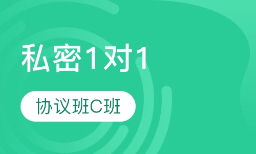 私密1对1VIP协议班 C班