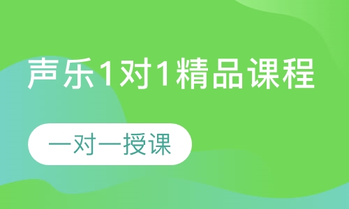 声乐1对1精品课程