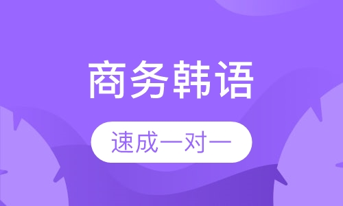 成人职场商务韩语速成一对一