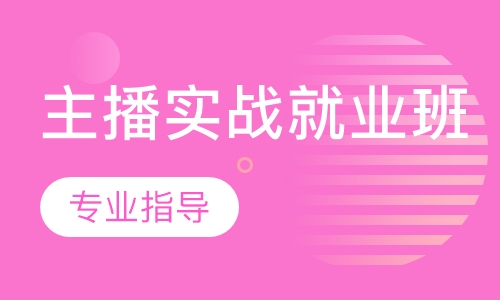 主播实战就业班