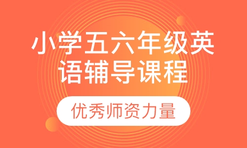 小学五六年级英语辅导课程