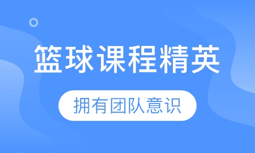 篮球课程高水平组 精英队