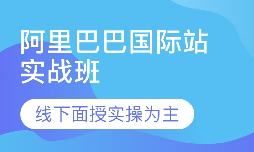 阿里巴巴国际站实战班