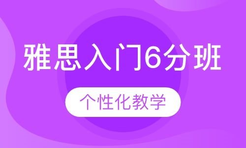 雅思入门6分班