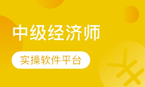 中级经济师