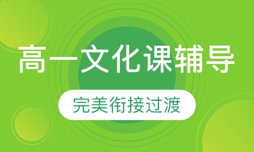 高一文化课辅导