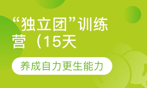 “独立团”训练营（15天班）