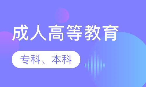 成人高等教育（专科、本科）