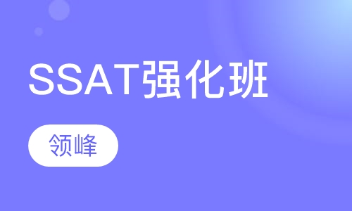 领峰SSAT强化班