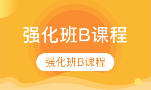 雅思强化班B课程