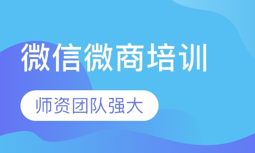 微信（微商）培训