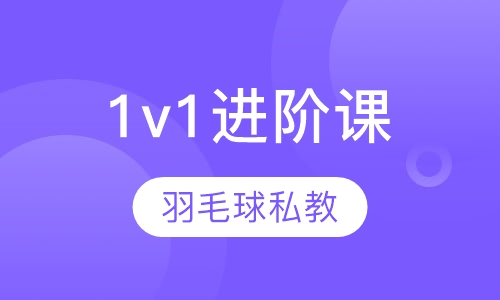 羽毛球一对一进阶课私教培训