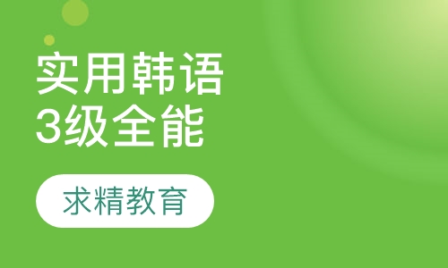 实用韩语3级 全能班