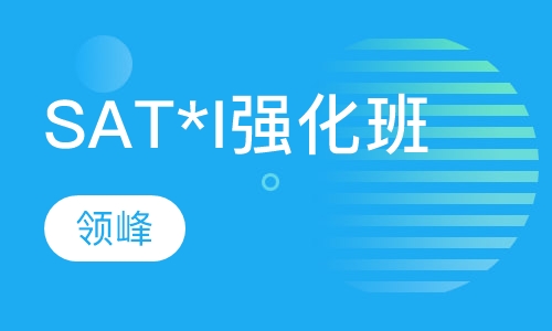 领峰SAT*I强化班