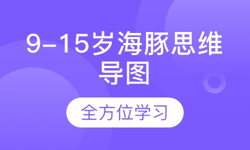 9-15岁海豚思维导图