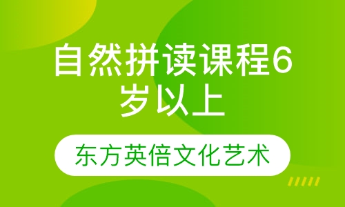自然拼读课程6岁以上