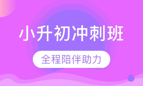 小升初冲刺班