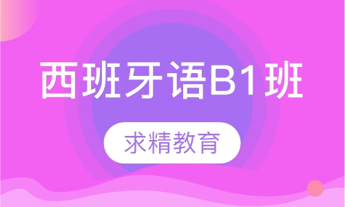 西班牙语 B1班